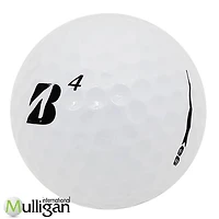 Mulligan - 60 Bridgestone e6 (B) 5A Recycled Used Golf Balls, White