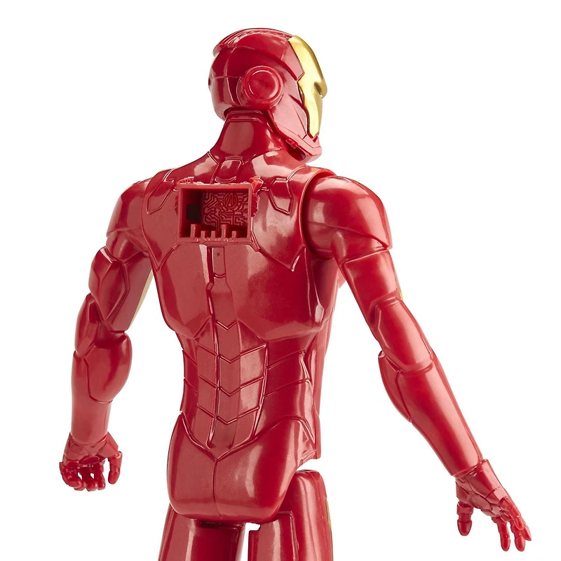 Marvel Avengers Titan Hero Series Iron Man Action Figure, 12-Inch Toy, Inspired By Marvel Universe, For Kids Ages 4 And Up, À partir de 4 ans