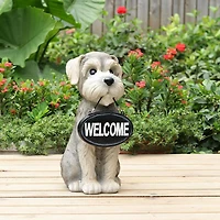 Welcome Dog Garden Ornament, Welcome Dog Garden Statue