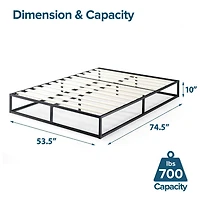 Zinus Joseph 10 inch Metal Platform Bed Frame