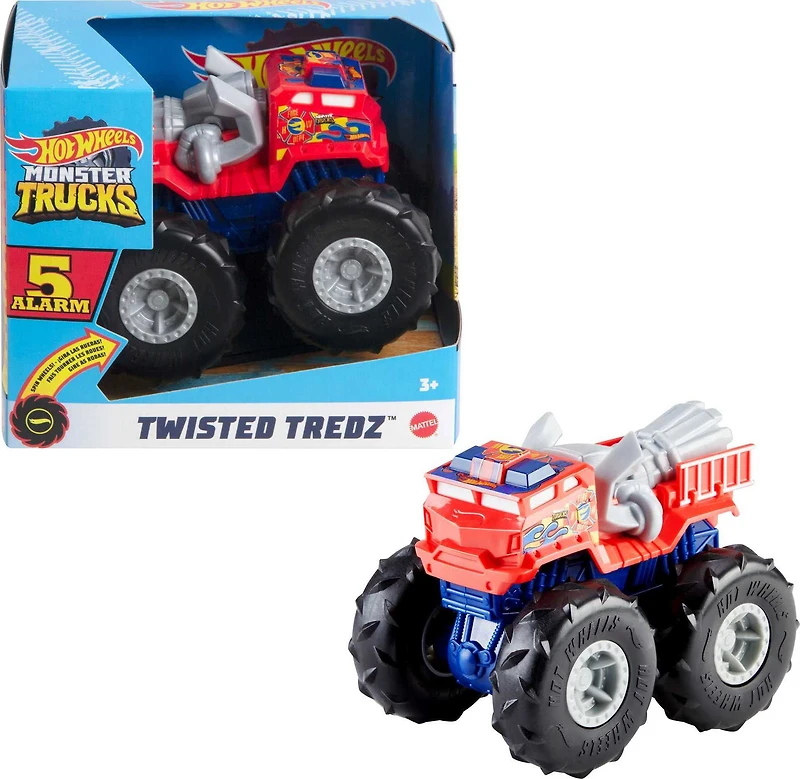Hot-Wheels-Monster-Trucks-Twisted-Tredz-Vehicles-Assortment HWMT-Twisted-Tredz-Vehicle-Ast