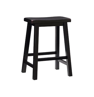 Tabouret de Comptoir Keogh, Noir