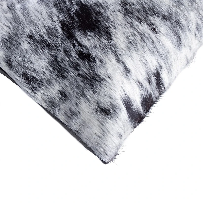 COUSSINS TORINO KOBE EN PEAU DE VACHE 12"X20" 2 PQT