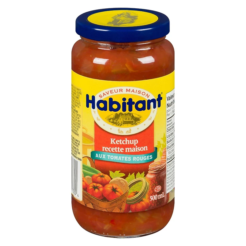 Tomate rouge au chow chow - Habitant  500mL