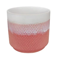 6 inch Ombre Diamond Pot