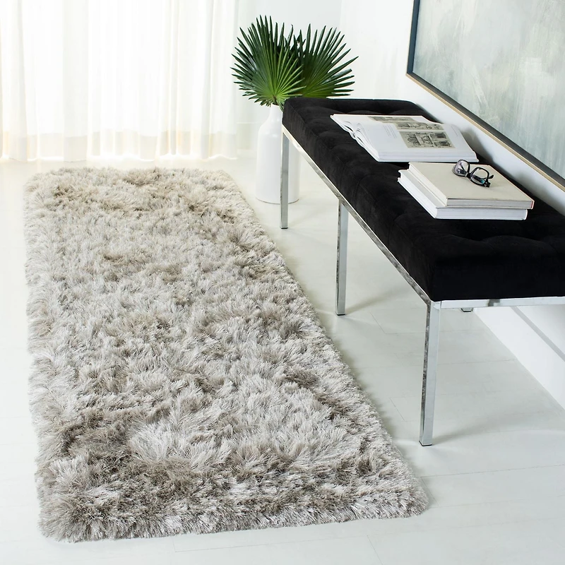 Safavieh Ocean Trellis Solid Plush Shag Area Rug