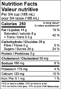 Truffe au caramel salé 1.5 Litre