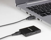 Récepteur / Émetteur Audio Bluetooth Aluratek avec Câble Détaché | Bluetooth 5 | Portée de 50 pieds