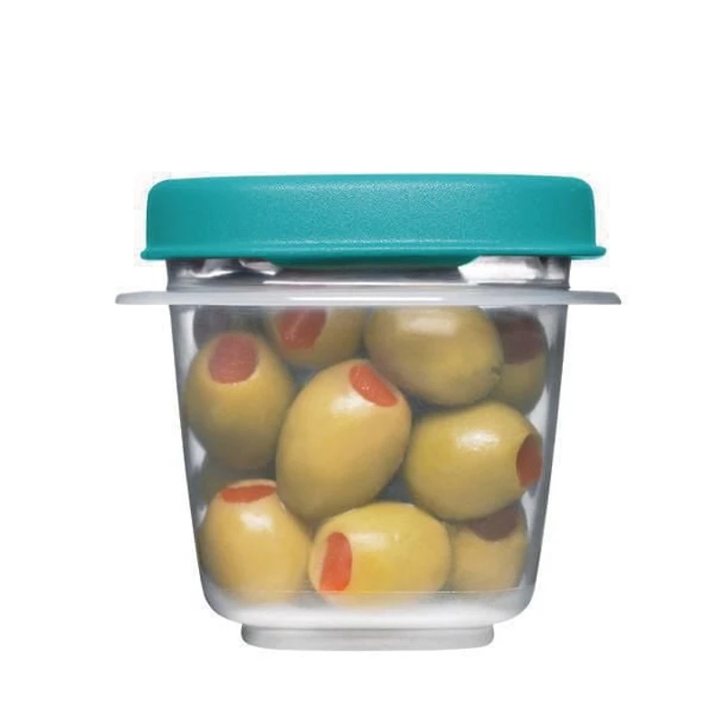 Rubbermaid Ensemble Contenants Easy Find Lids, 30-Pièces, Turquoise