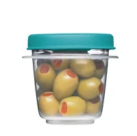 Rubbermaid Ensemble Contenants Easy Find Lids, 30-Pièces, Turquoise