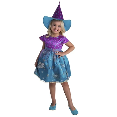Costume de sorcière étoilée pour tout-petits 3T-4T