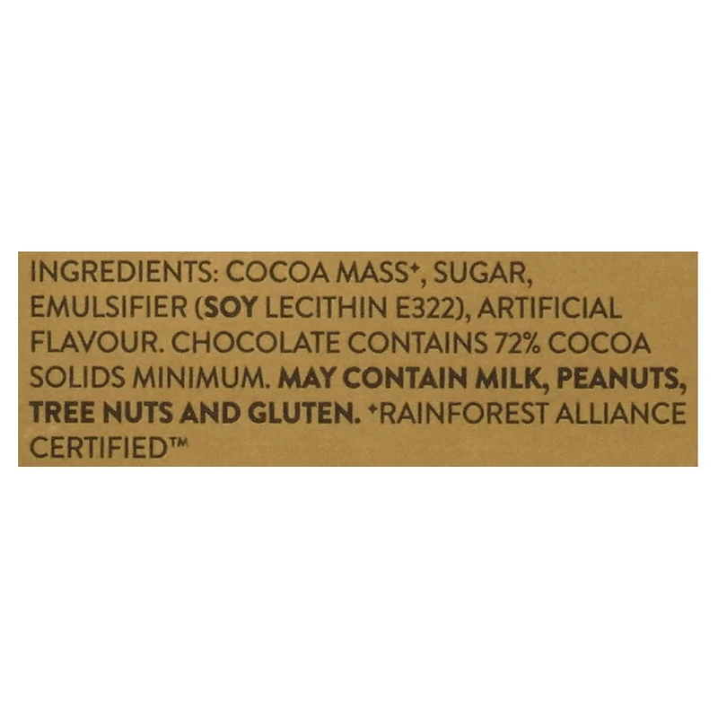 Bloc Chocolat  Dark Ghana de Whittaker, 200 grammes