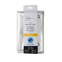 Doublure de rideau de douche en PEVA orbite de Mainstays Doublure de rideau de douche