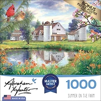 ABRAHAM HUNTER 1000 PC Puzzle Summer Farm