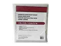 Canvas Drop Cloth, 4x12 Ft