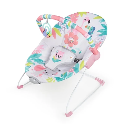 Flamingo Vibes Vibrating Bouncer de Bright Starts 0-6 mois