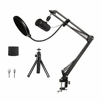 Kit de Diffusion Audio Pro Avec Micro et Perche THRONMAX TMM20KIT Kit de diffusion audio professionnel