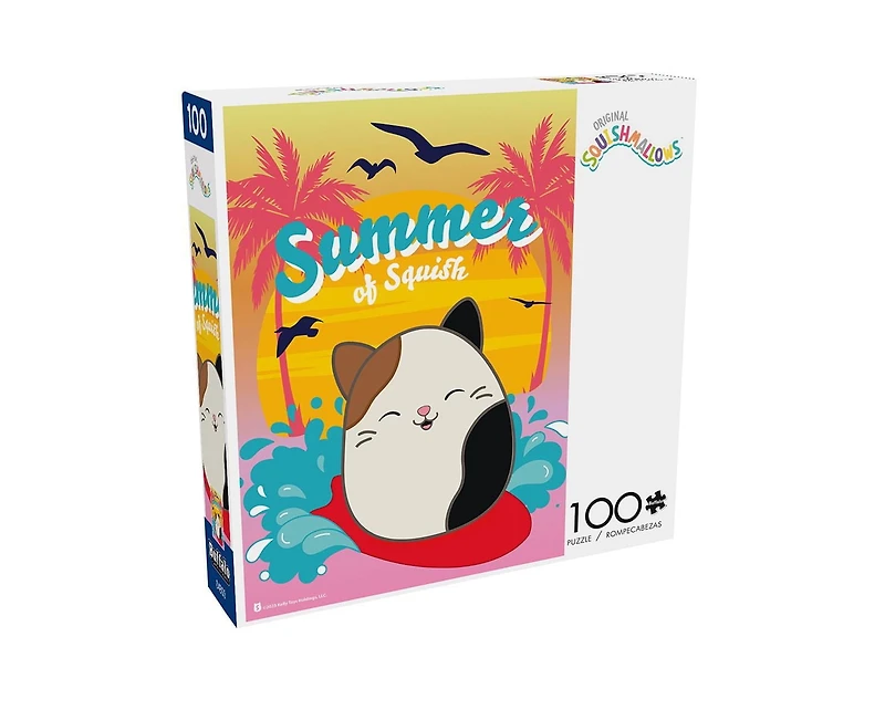 Buffalo Games - Le puzzle Squishmallow Summer - en 100 pièces