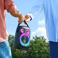 Haut-parleur portatif Rave Neo 2 PartyCast, 80 W, étanchéité IPX7, durée de lecture de 18 heures Haut-parleur sans fil.