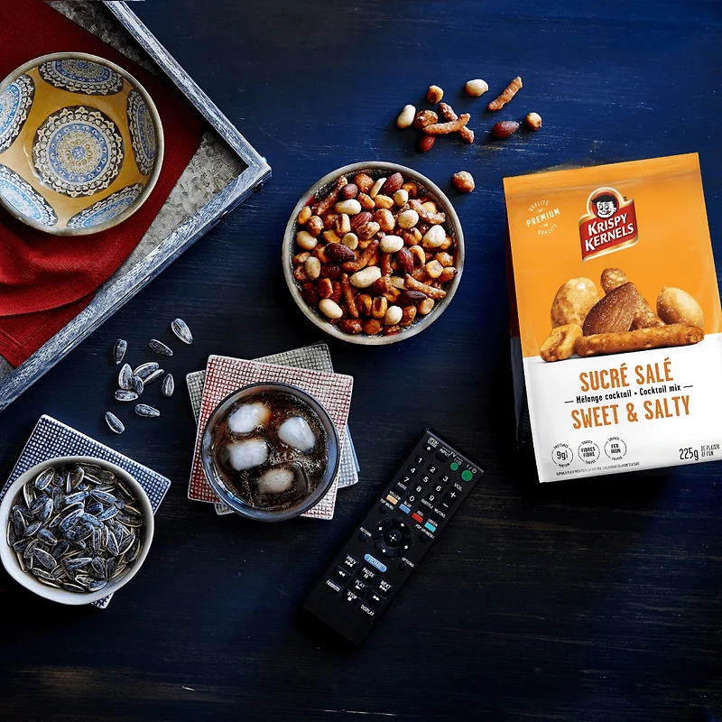 Krispy Kernels Sweet & salty cocktail mix 225g
