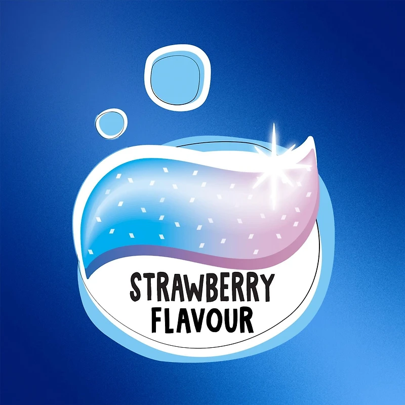 Dentifrice au fluorure Crest avancé pour enfants, saveur de fraise, 85mL 85ML