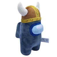 Among Us 6" Plush - Black with Viking Hat