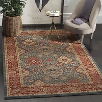 Safavieh Mahal Napier Floral Bordered Area Rug