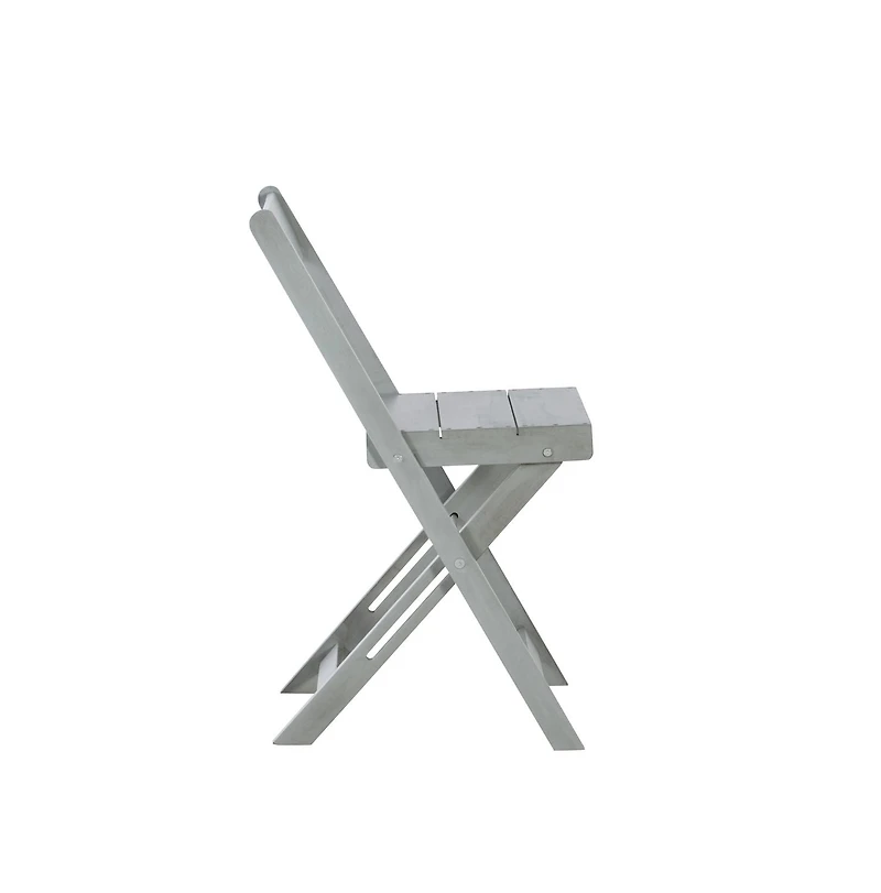 Ensemble de Table Carrée Trois Pièces Holden Grey