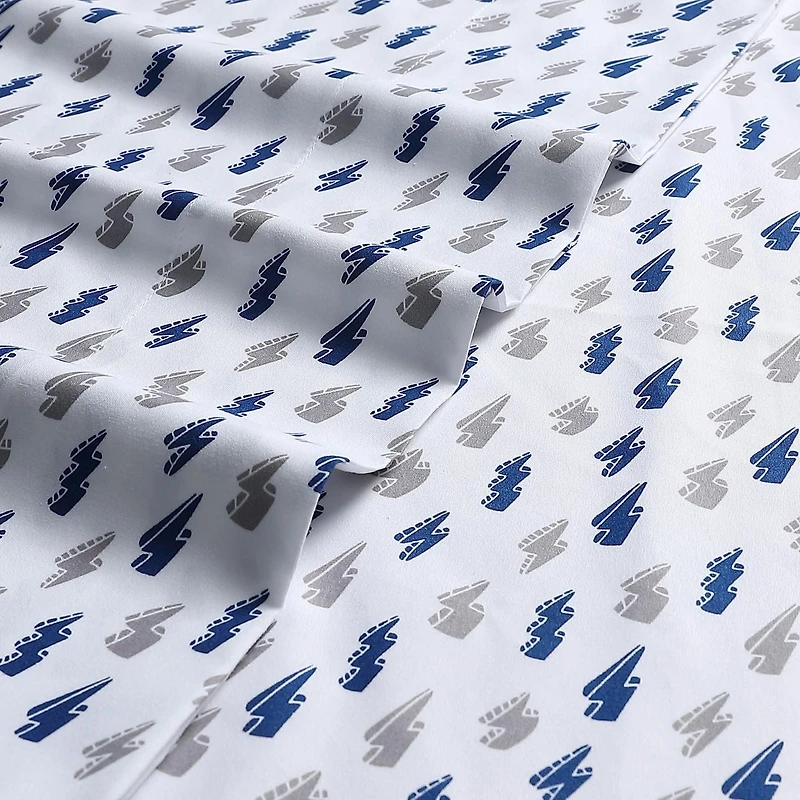 Mainstays Kids Printed Easy Wash Soft-Microfiber Sheet Set, Available Sizes: Twin, Double