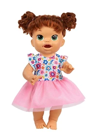 Baby Alive Mix and Match Outfit (White Tee + Pink Tu Tu)