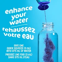 Aromatisant D'Eau Liquide Bleuets-Limonade, Bouteille
