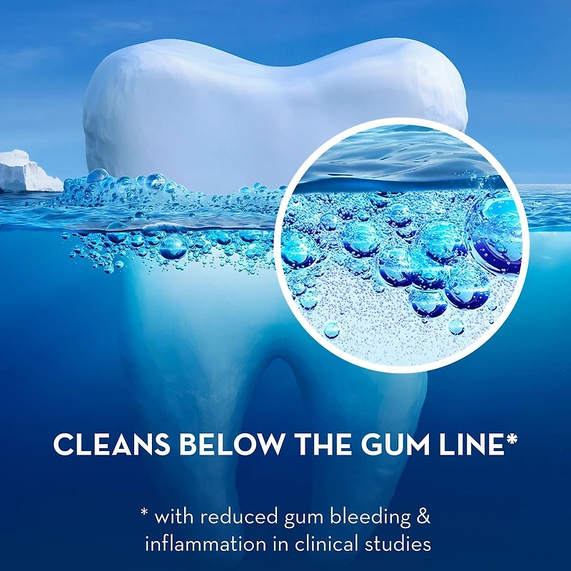 Crest Gum Detoxify Nettoyage en Profondeur Dentifrice au Fluorure Anticarie