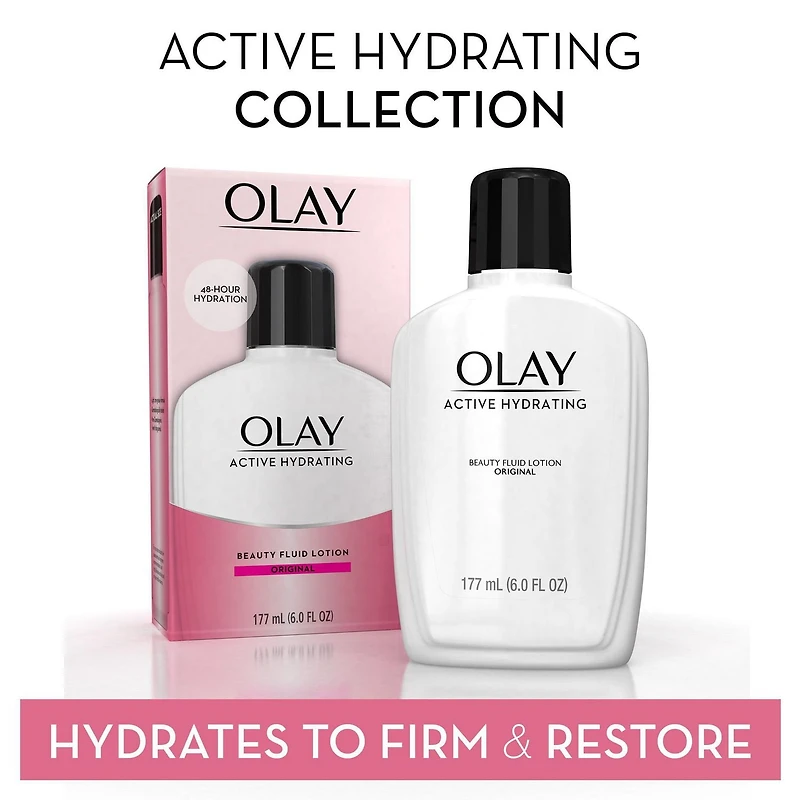 Olay Active Hydrating Moisturizing Lotion, 177 ml
