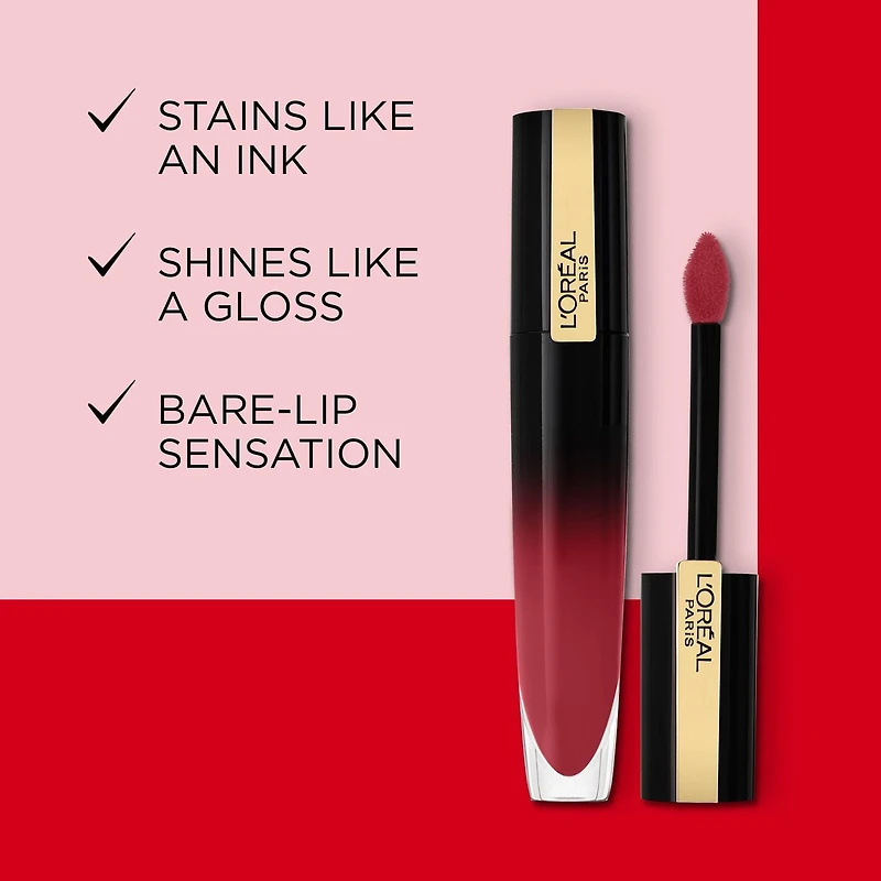 L'Oréal Paris Brilliant Signature, Shiny Lip Ink, Vibrant Colour