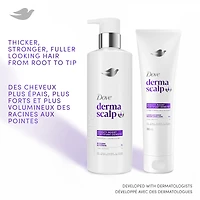 Dove Derma Scalp Conditioner for Thicker, Stronger, Fuller-Looking Hair Density Boost with Glycerin, 266 ML