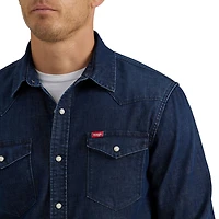 Long Sleeve Volume Fashion Toby Denim (New Rodeo) Slim Untuck Shirt