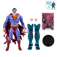 McFarlane Toys - DC Multiverse - Superman (The Infected) Action Figure with Build-A Parts for 'The Merciless' Figure