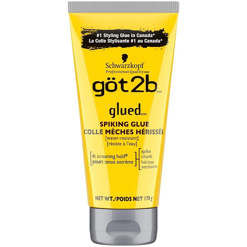 got2b Glued Water-Resistant Spiking Glue, For screaming hold