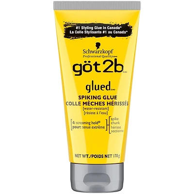 got2b Glued Water-Resistant Spiking Glue, For screaming hold