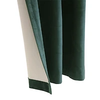 Sicily Room Darkening Dual Header Indoor Curtain