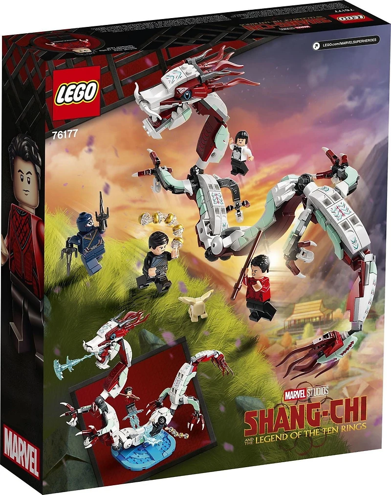 LEGO Marvel Shang-Chi La bataille au village des Anciens 76177 Ensemble de construction (400 pièces)