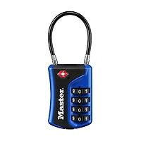 Master Lock Canada Master Lock Set-Your-Own Combination TSA Luggage Lock #4697D, 32mm, assorted colours