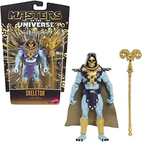 Figurine articulée Skeletor Masters of the Universe de 14 cm avec cape et visage Alcala