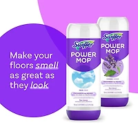 Solution nettoyante pour planchers Swiffer PowerMop, parfum Frais 1,5L