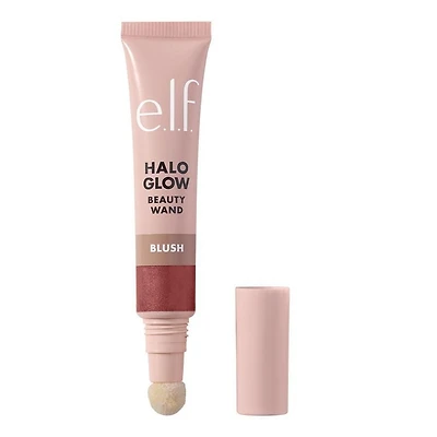 e.l.f. Cosmetics Halo Glow Blush Beauty Wand, Blush with cushion-tip applicator, 10 mL