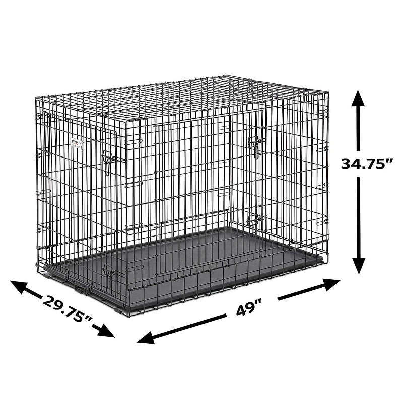 MidWest Ultima Pro Double-Door Folding Dog Crate