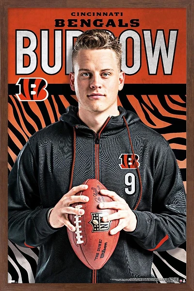 NFL Bengals de Cincinnati - Joe Burrow pose 20