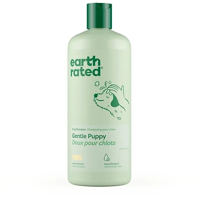 Earth Rated Gentle Puppy Shampoo, Gentle and Hypoallergenic, Sweet Almond Scent