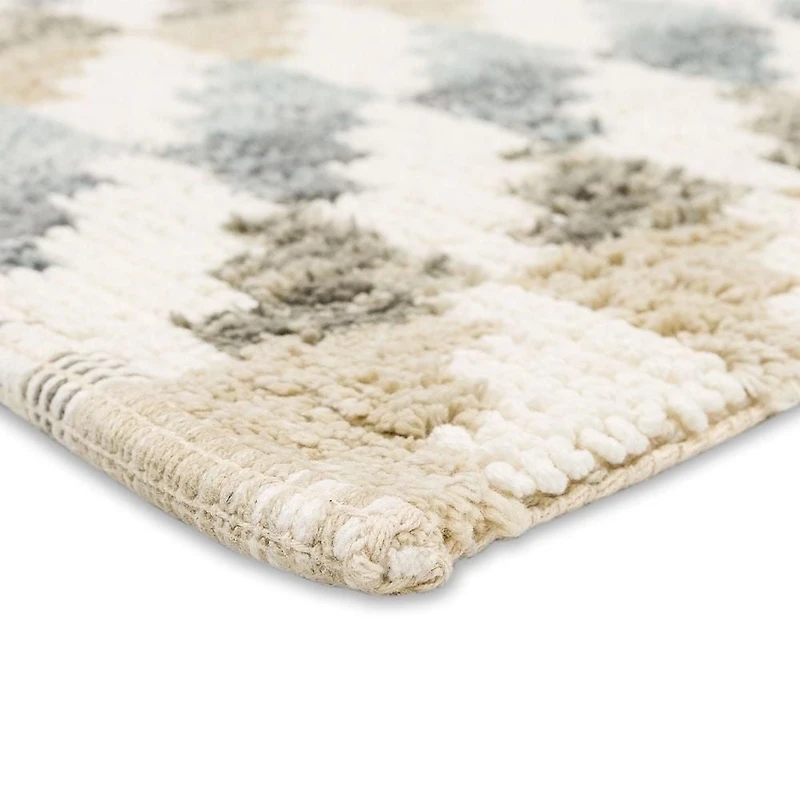 Hometrends Houndstooth Cotton Bath Mat