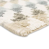 Hometrends Houndstooth Cotton Bath Mat